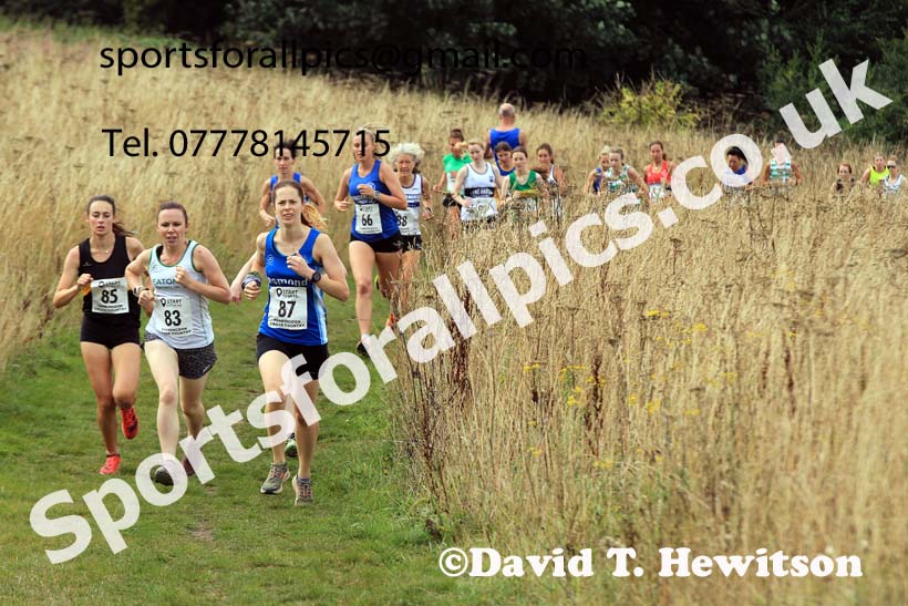 Senior Womens relay 2022 Farringdon Cross Country, Sunderland, Saturday, Sept. 3rd. Photo: David T. Hewitson/Sports for All Pics